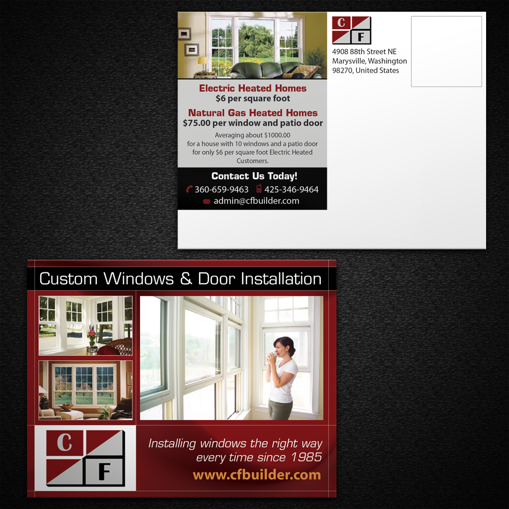 Postcard Design by Mon01 for this project | Design #4653532