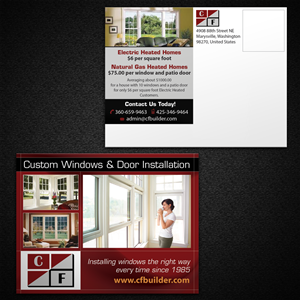 C.F. Builder Postcard Design | Postcard Design by Mon01