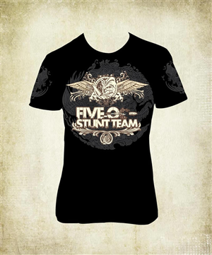 T-shirt Design Project - TV Show Hawaii 5-0 Stunt team MMA tribal | Design de T-shirt par Sbss