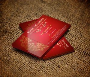 Khan's Curries | Business Card Design by MT