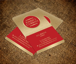 Business Card Design by Sarah Haroon for this project | Design: #4620420