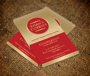 Business Card Design by Sarah Haroon for this project | Design: #4625289