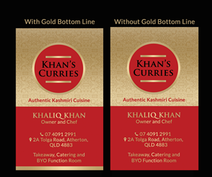 Business Card Design by Sarah Haroon for this project | Design: #4672240