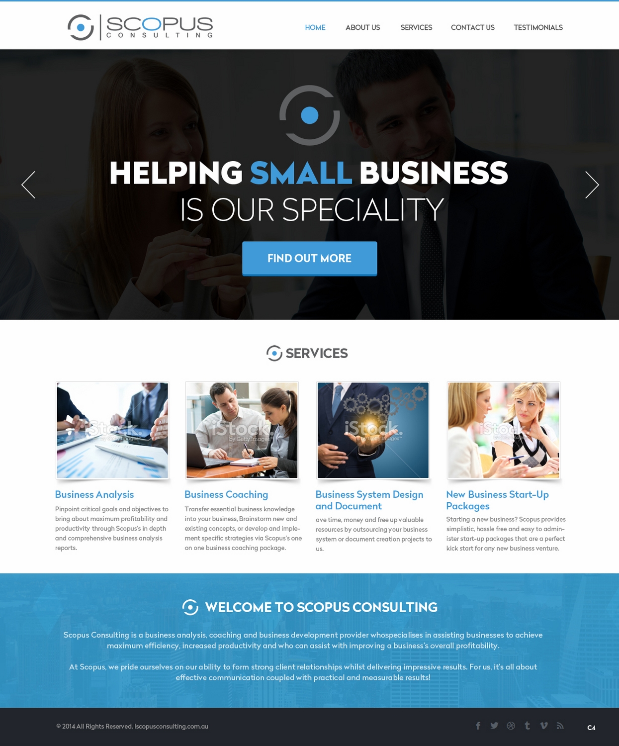 Web Design par pb pour Scopus Consulting | Design #4628289
