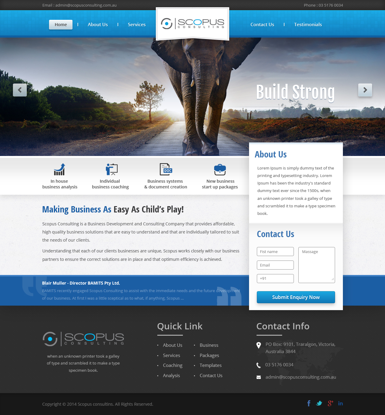 Web Design par Sbss pour Scopus Consulting | Design #4641160