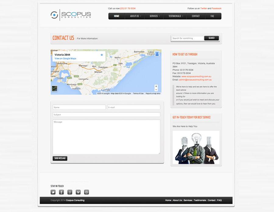 Web Design par nextconcept pour Scopus Consulting | Design #4702095