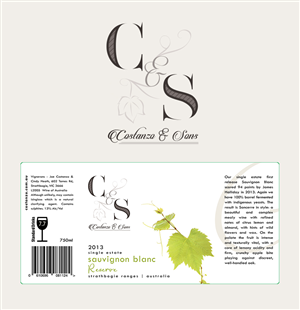Logo Design by NPaceStudio for Costanzo & Sons | Design: #4638878