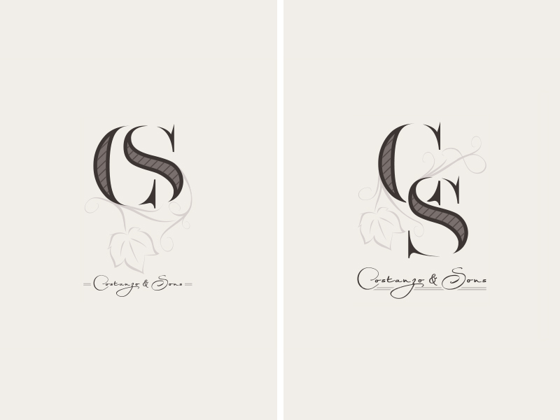 Diseño de Logo por NPaceStudio para Costanzo & Sons | Diseño #4668573