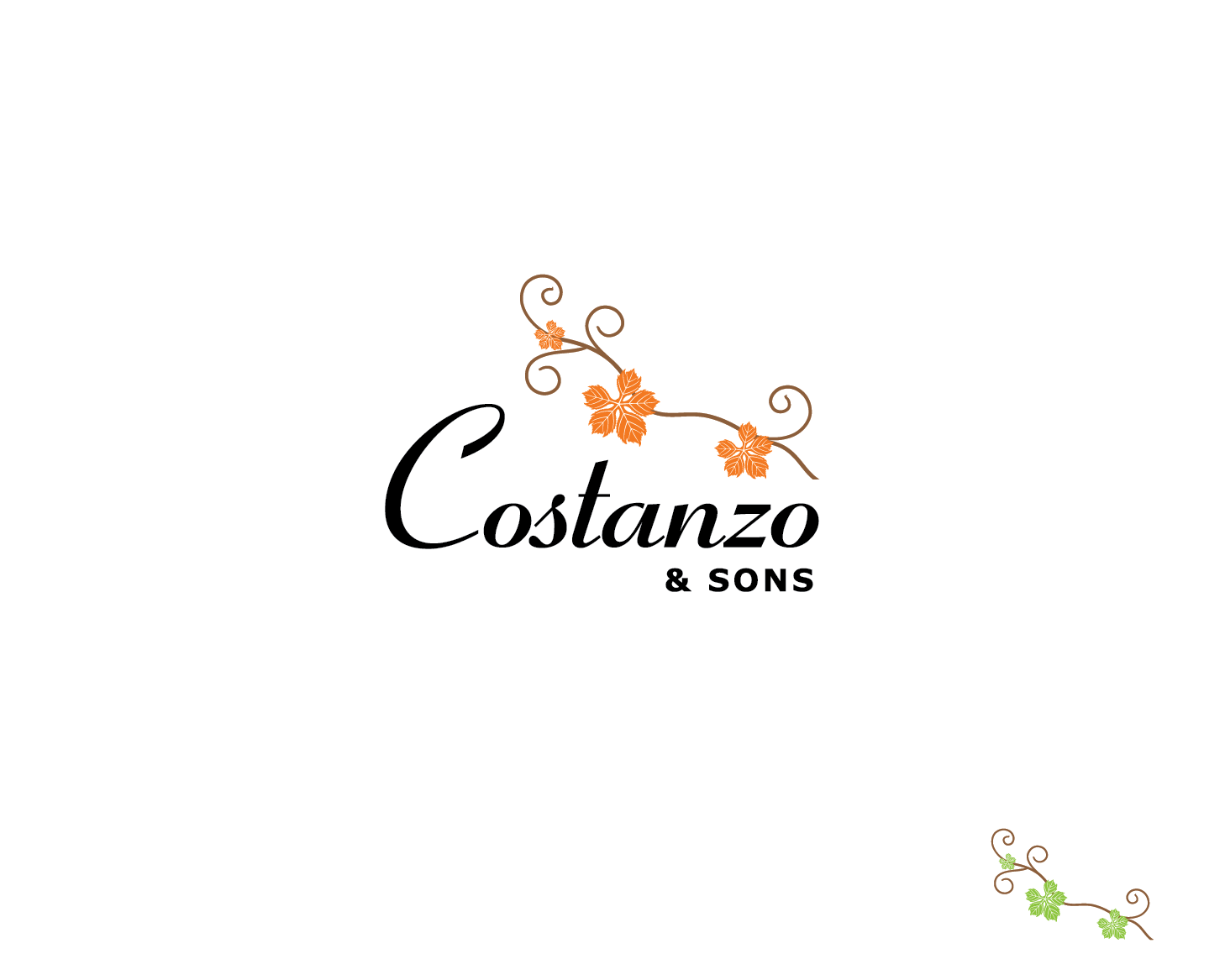 Logo Design by Pv_999 for Costanzo & Sons | Design #4646644