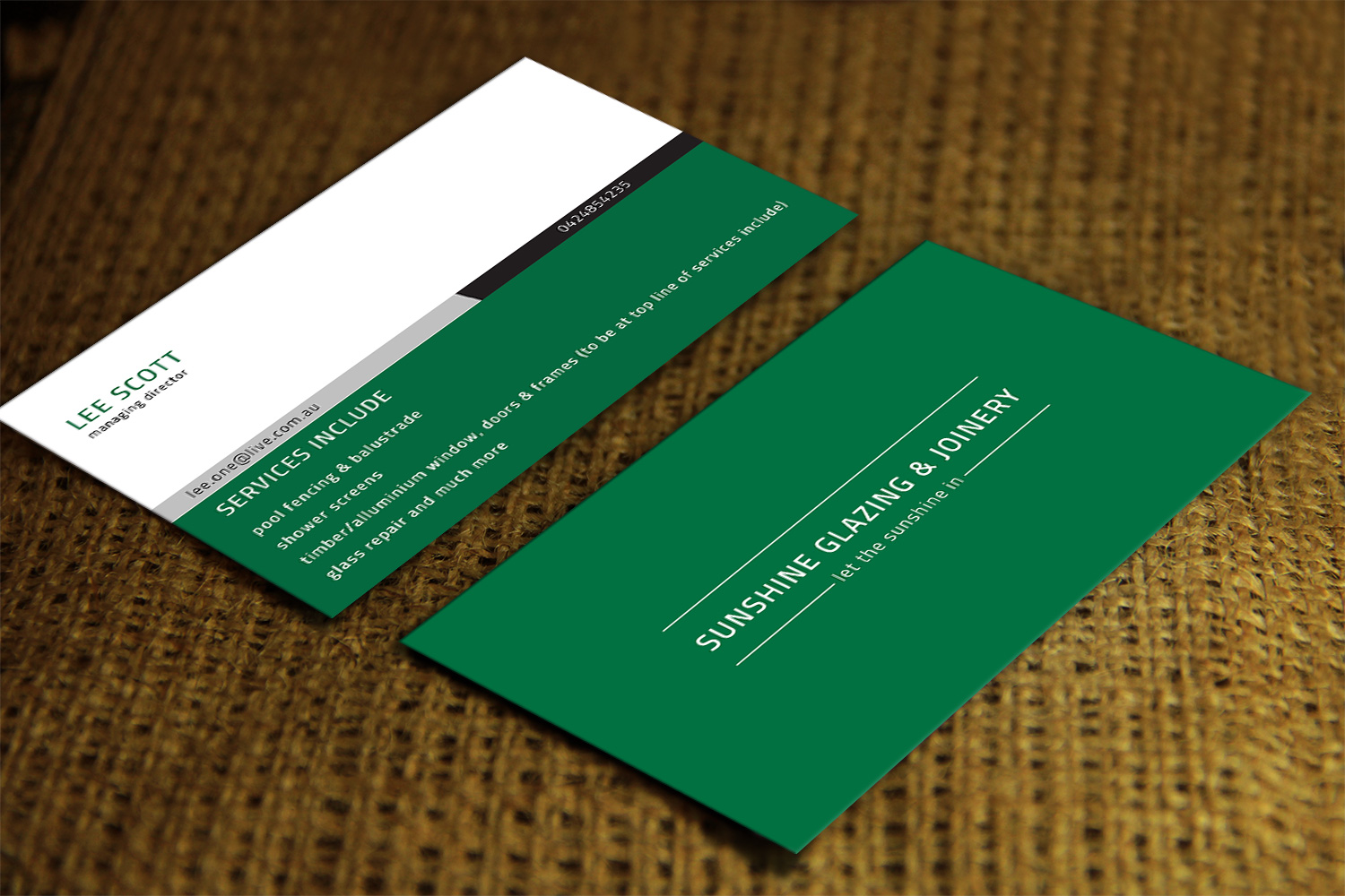 Business Card Design by Lanka Ama for this project | Design #4630106