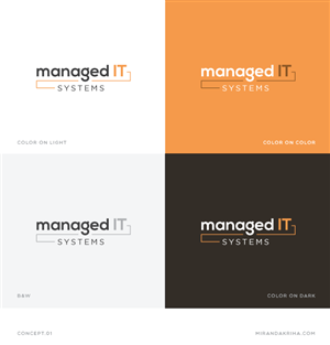 Logo Design by mksauce23 for Managed IT Systems Ltd | Design: #4638762