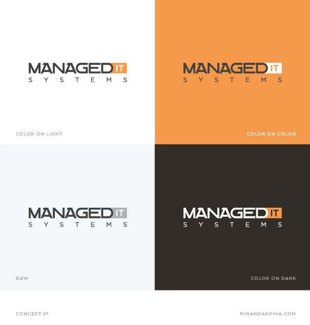 Logo Design by mksauce23 for Managed IT Systems Ltd | Design #4638806