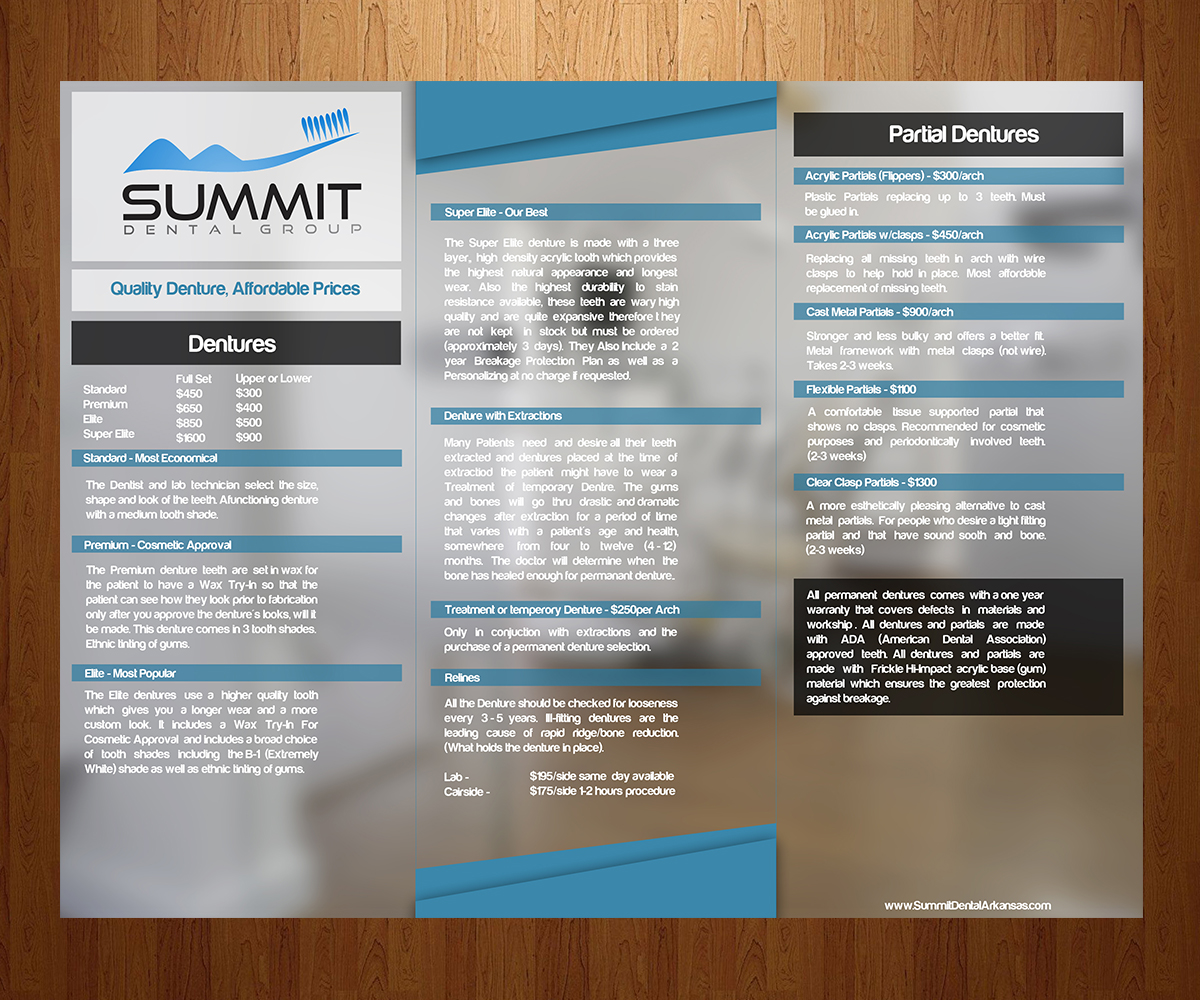 Diseño de Brochure por Zak Design Studios para este proyecto | Diseño #4714033