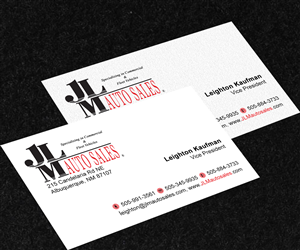 Business Card Design by Yegeta for this project | Design: #4644509