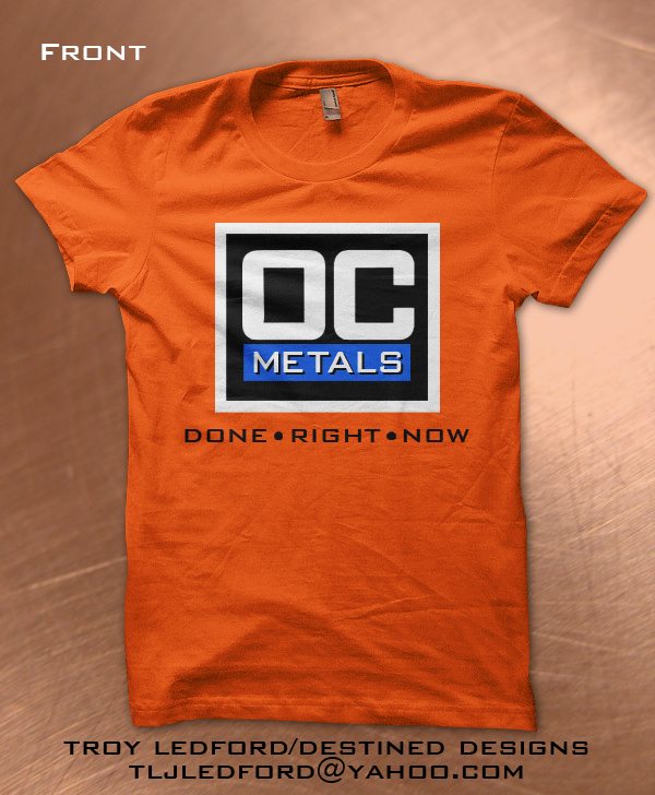 Design de T-shirt par DestinedDesigns pour OC Metals | Design #4659883