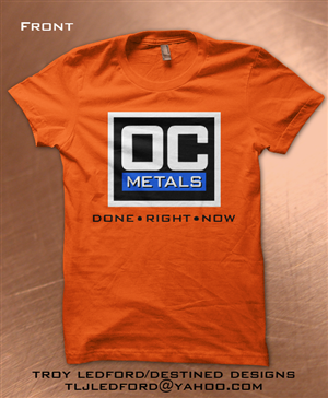 Design de T-shirt par DestinedDesigns pour OC Metals | Design : #4659883