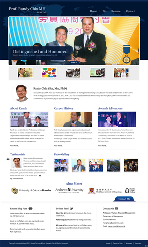 Wordpress Design by pb for this project | Design: #1340448