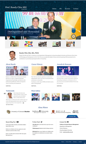 Wordpress Design by pb for this project | Design: #1347094