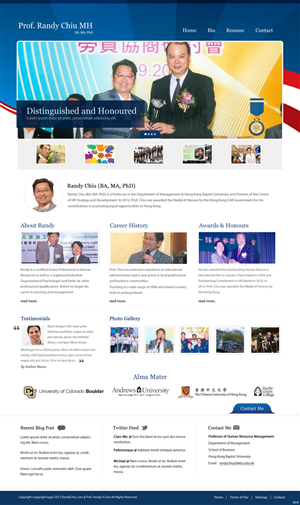 Wordpress Design by pb for this project | Design: #1347095