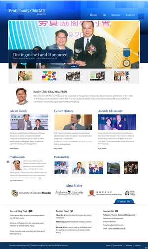 Wordpress Design by pb for this project | Design: #1347096