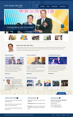 Wordpress Design by pb for this project | Design: #1350321