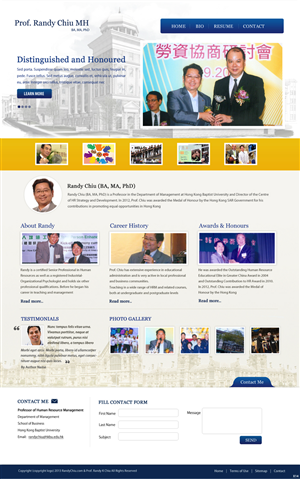 Wordpress Design by pb for this project | Design: #1353753