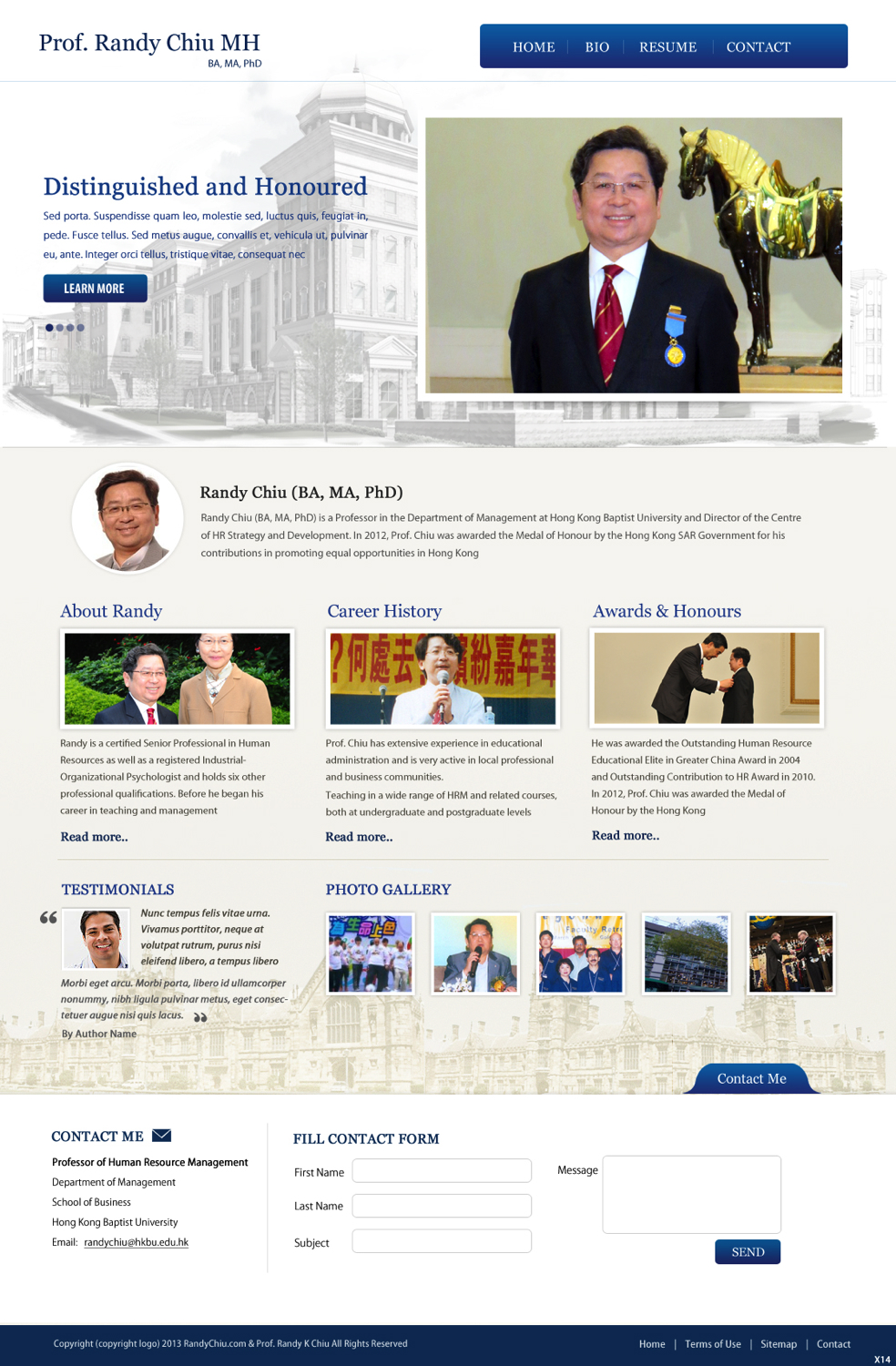 Wordpress Design by pb for this project | Design #1361877