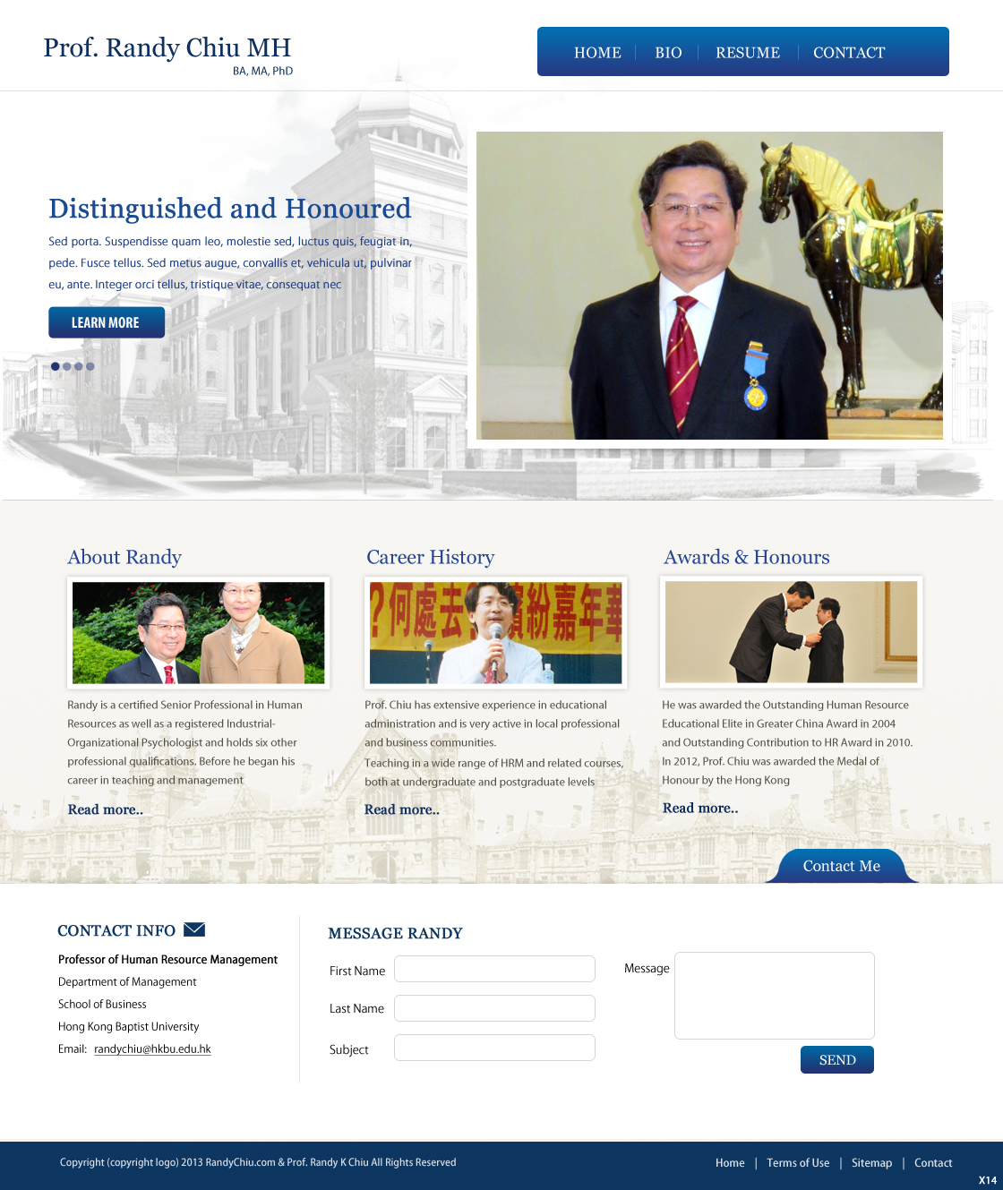 Wordpress Design by pb for this project | Design #1362278
