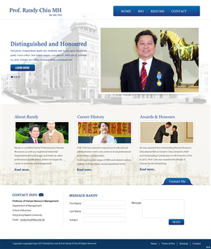 Wordpress Design by pb for this project | Design: #1362278
