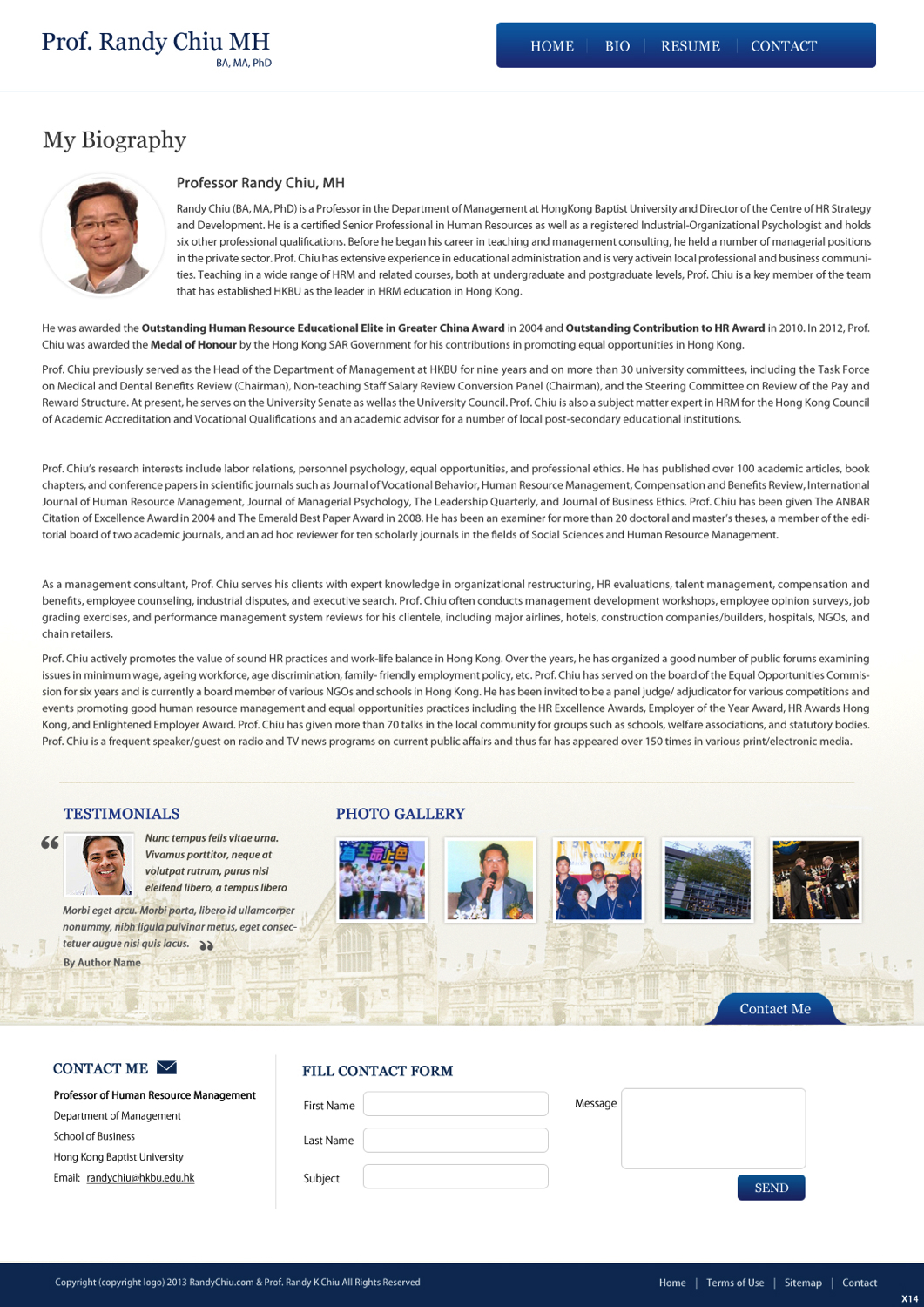 Wordpress Design by pb for this project | Design #1364935