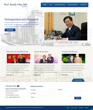 Wordpress Design by pb for this project | Design: #1388031