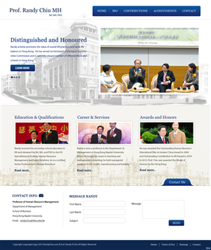 Wordpress Design by pb for this project | Design: #1388682