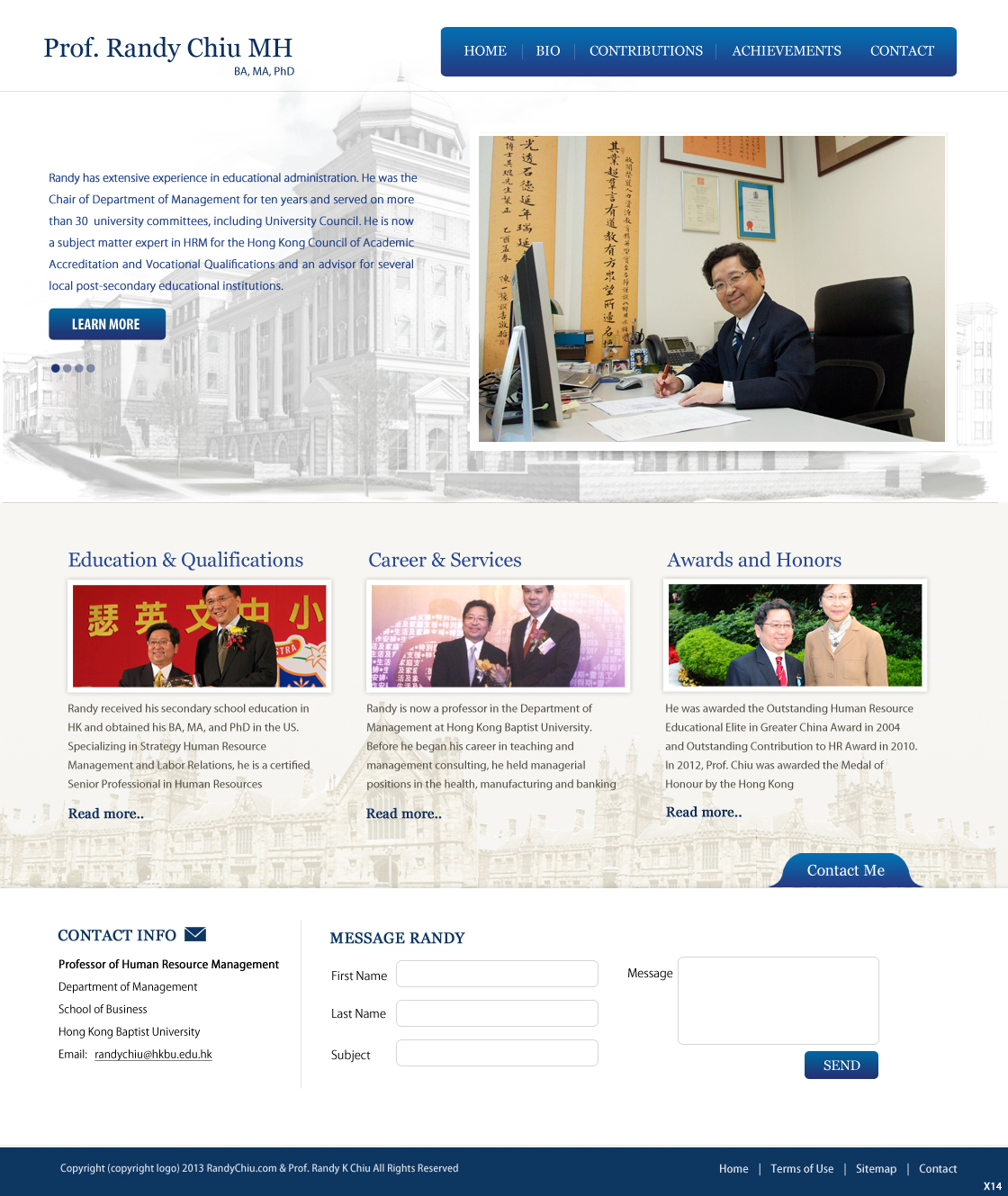 Wordpress Design by pb for this project | Design #1393835