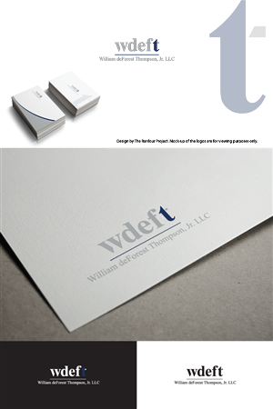 Design de Logo par The RANFOUR Project pour William deForest Thompson, Jr. | Design : #4655826