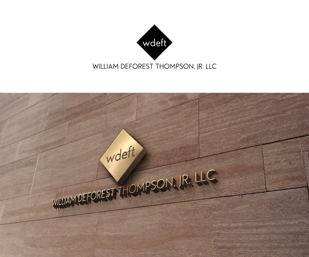 Logo Design by logonumberone for William deForest Thompson, Jr. | Design #4648110