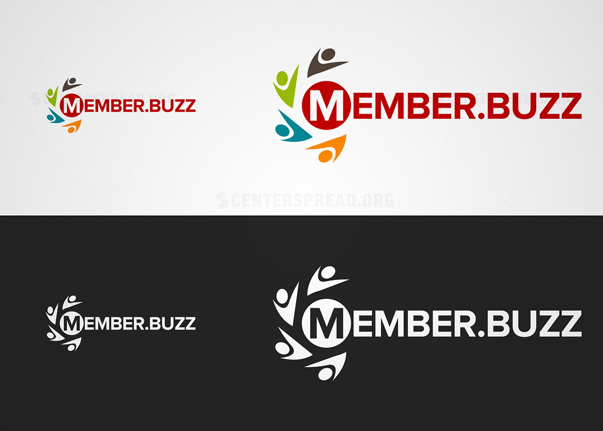 Logo Design by CENTERSPREAD for Member.buzz | Design #4756772
