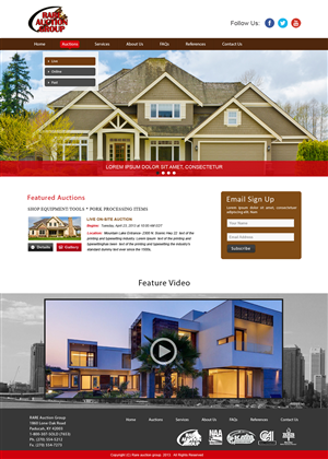 Wordpress Design by webxvision