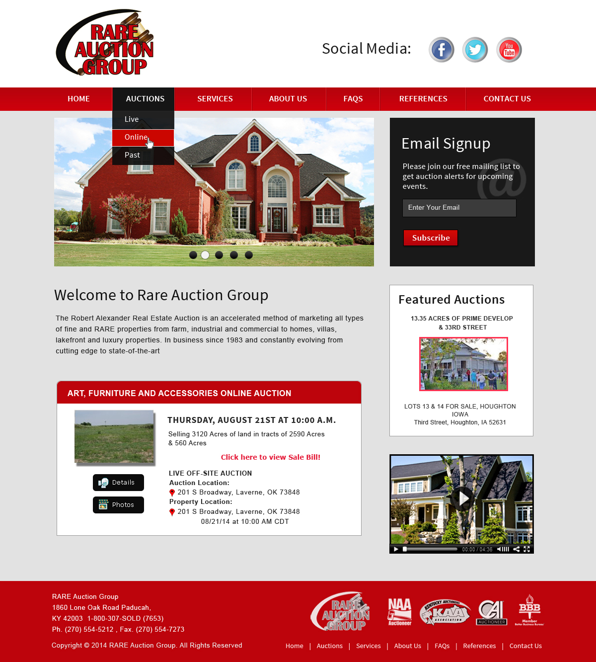 Wordpress Design by Creative X Designs for AuctionServices.com, Inc. | Design #4650090