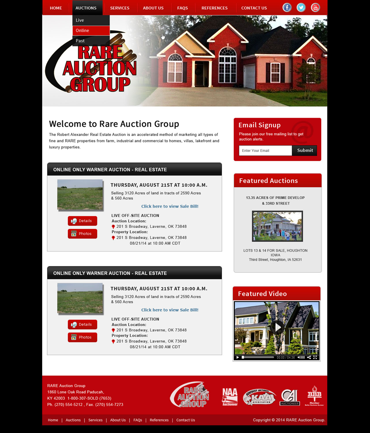 Wordpress Design by Creative X Designs for AuctionServices.com, Inc. | Design #4650203