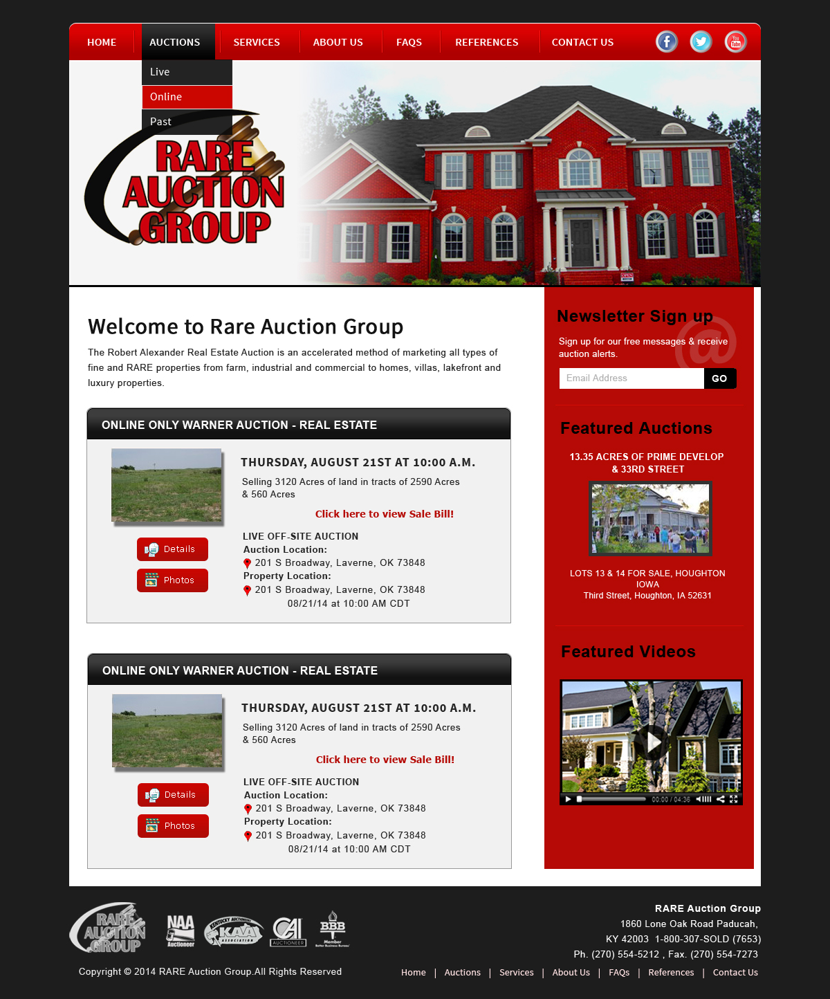Wordpress Design by Creative X Designs for AuctionServices.com, Inc. | Design #4656688