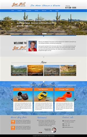 Wordpress Design by Tanvir for J Vista | Design: #4624380