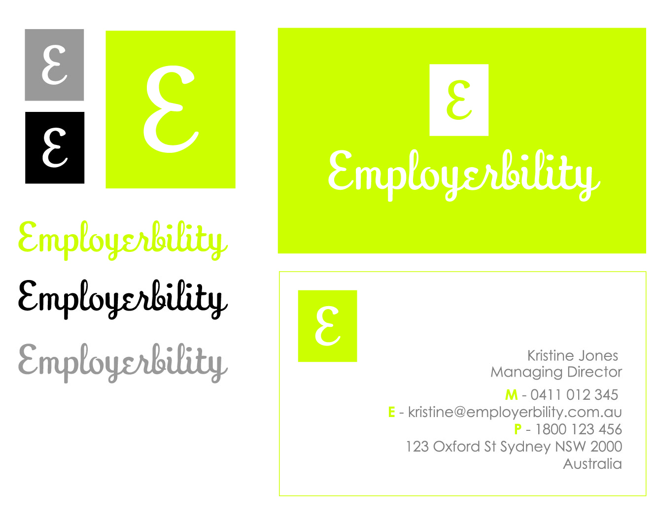 Business Card Design by Logo Design Guru for Employerbility | Design #5221