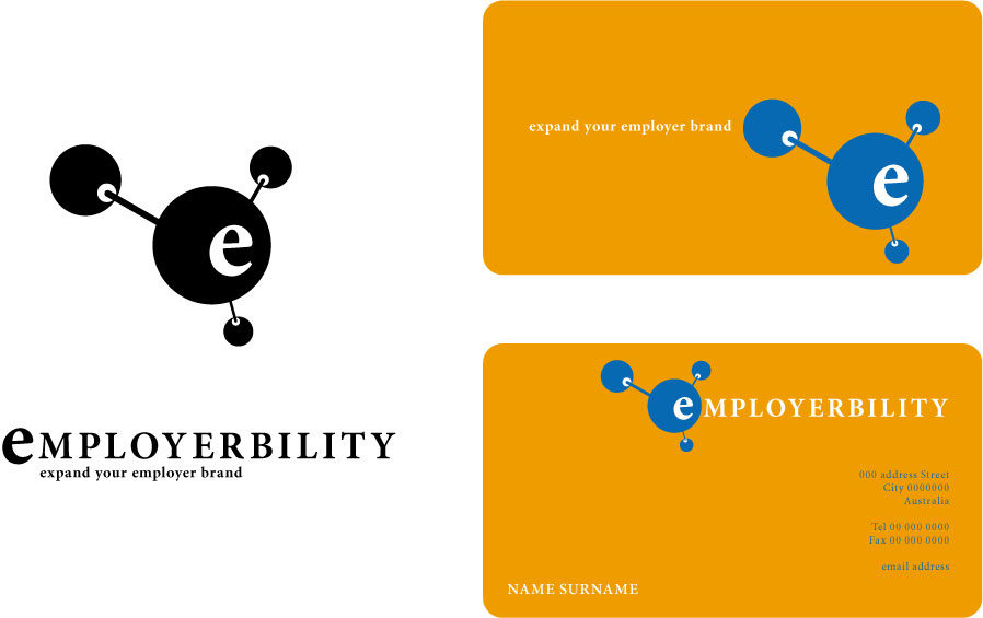 Design de Carte de Visite par chialu design pour Employerbility | Design #5378