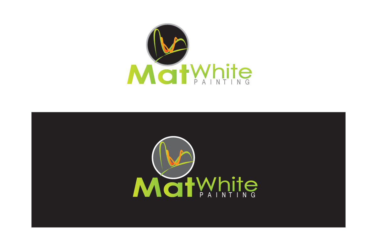 Diseño de Logo por T2Dezign para Mat white painting | Diseño #214722