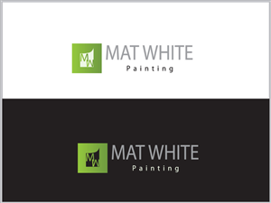 Logo Design by T2Dezign for Mat white painting | Design #217274