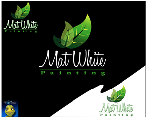 Logo Design by SPLATmedia for Mat white painting | Design: #219025