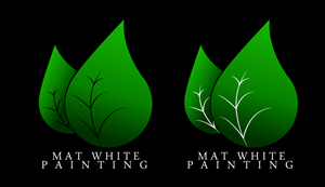 Logo Design by V-Designs for Mat white painting | Design #219885