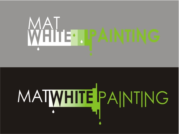 Logo Design by Viktoria for Mat white painting | Design #220643