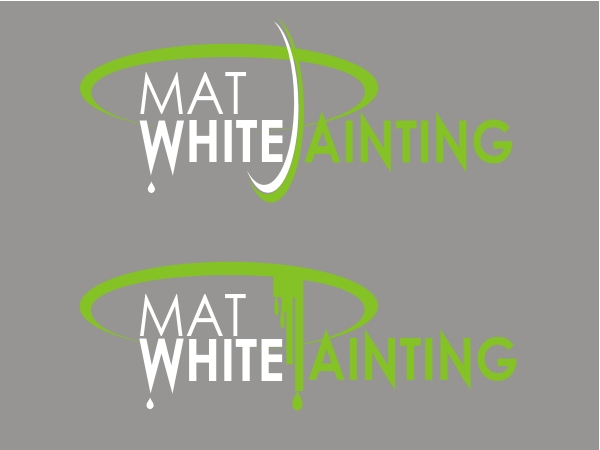Logo Design by Viktoria for Mat white painting | Design #220715