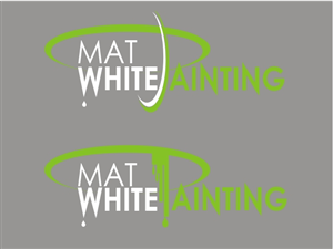 Logo Design by Viktoria for Mat white painting | Design: #220715
